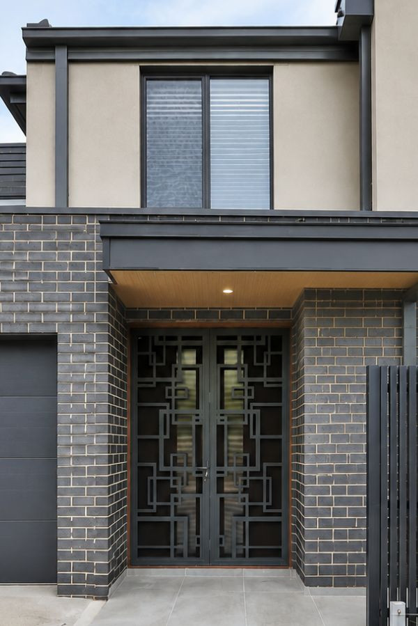Mornington Steel Security door on modern new build