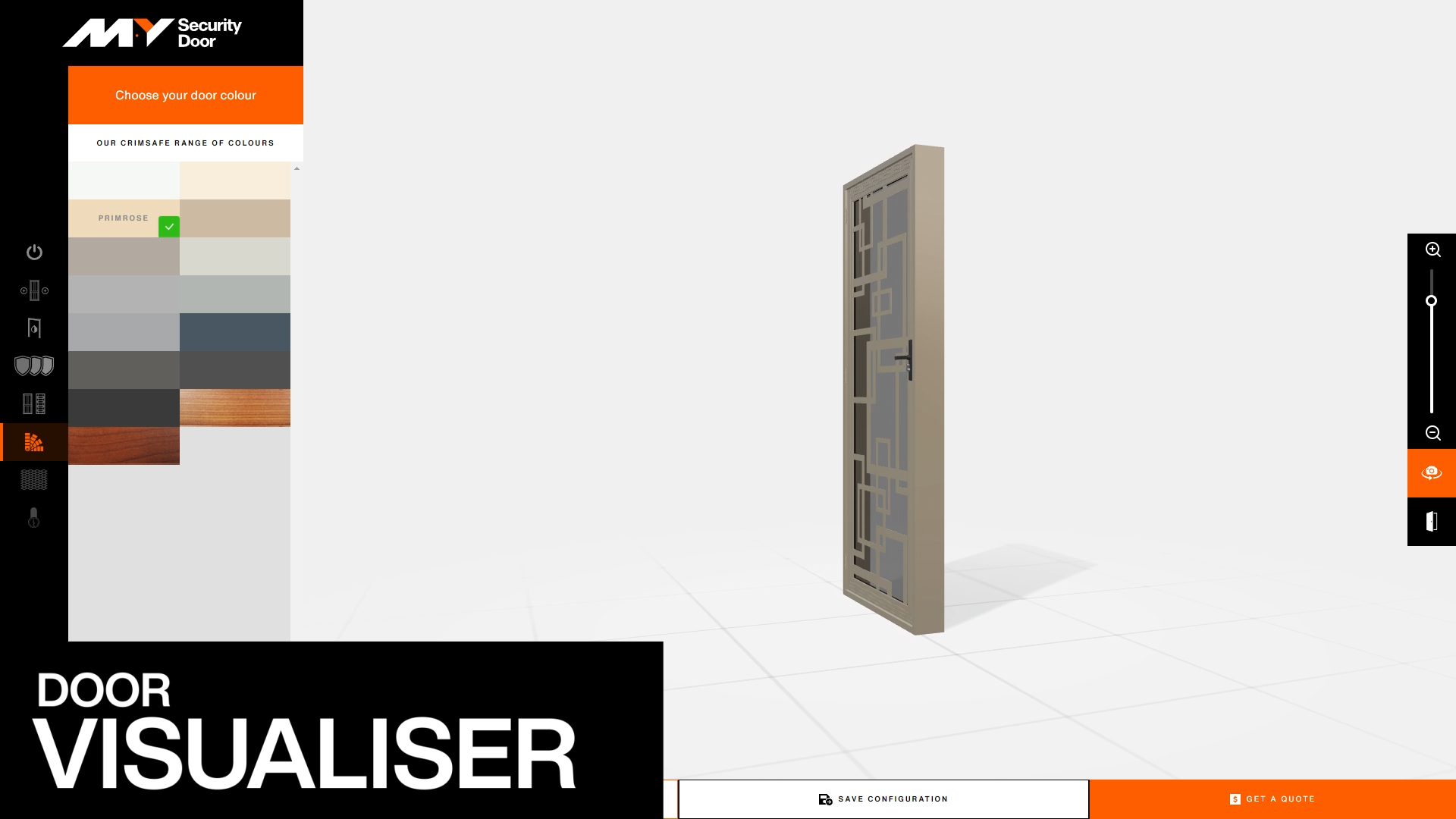 My Security Door Visualiser