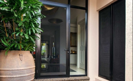 A stylish security door installed by My Security Door